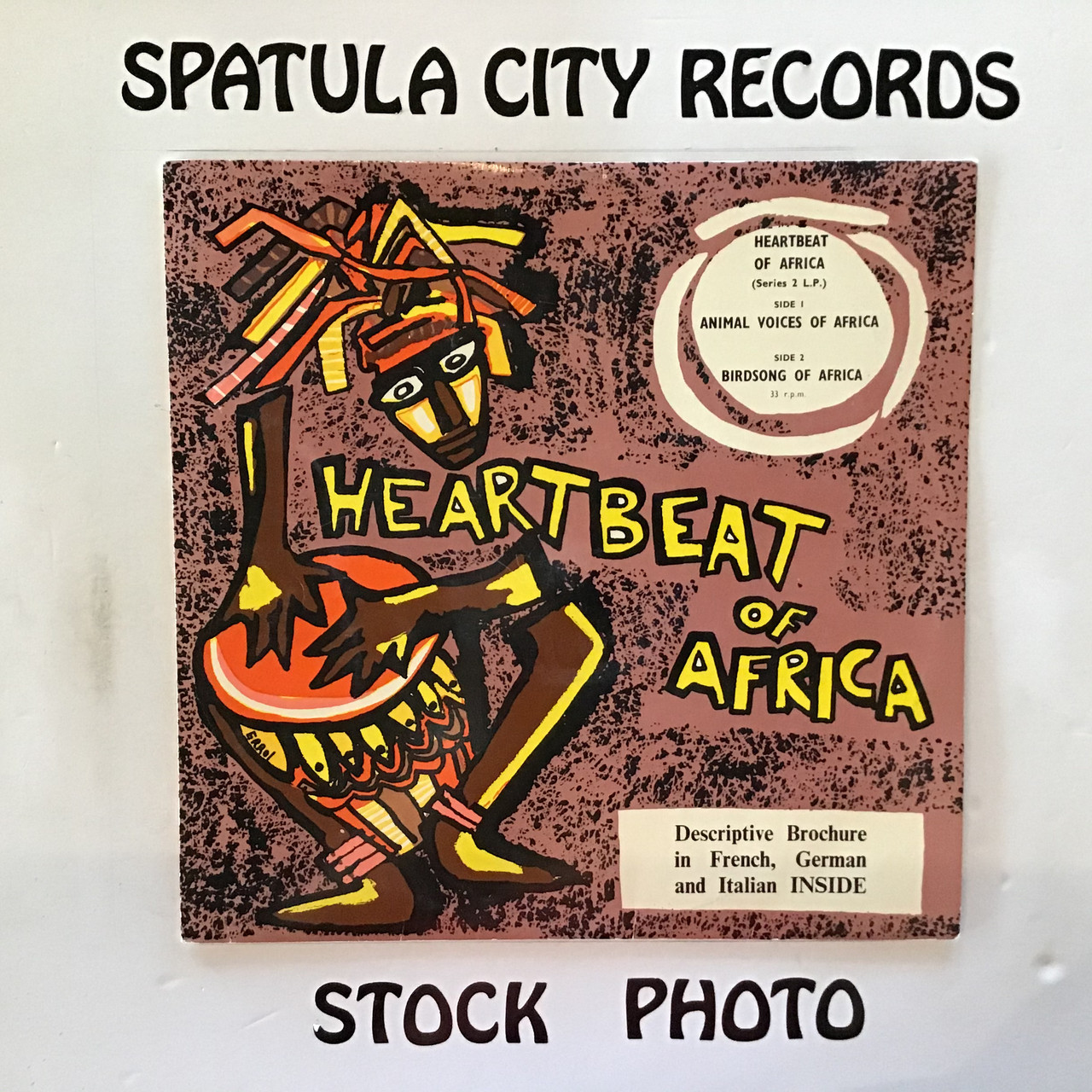 Heartbeat of Africa - Animal Voices of Africa/Birdsong of Africa - IMPORT - vinyl record LP