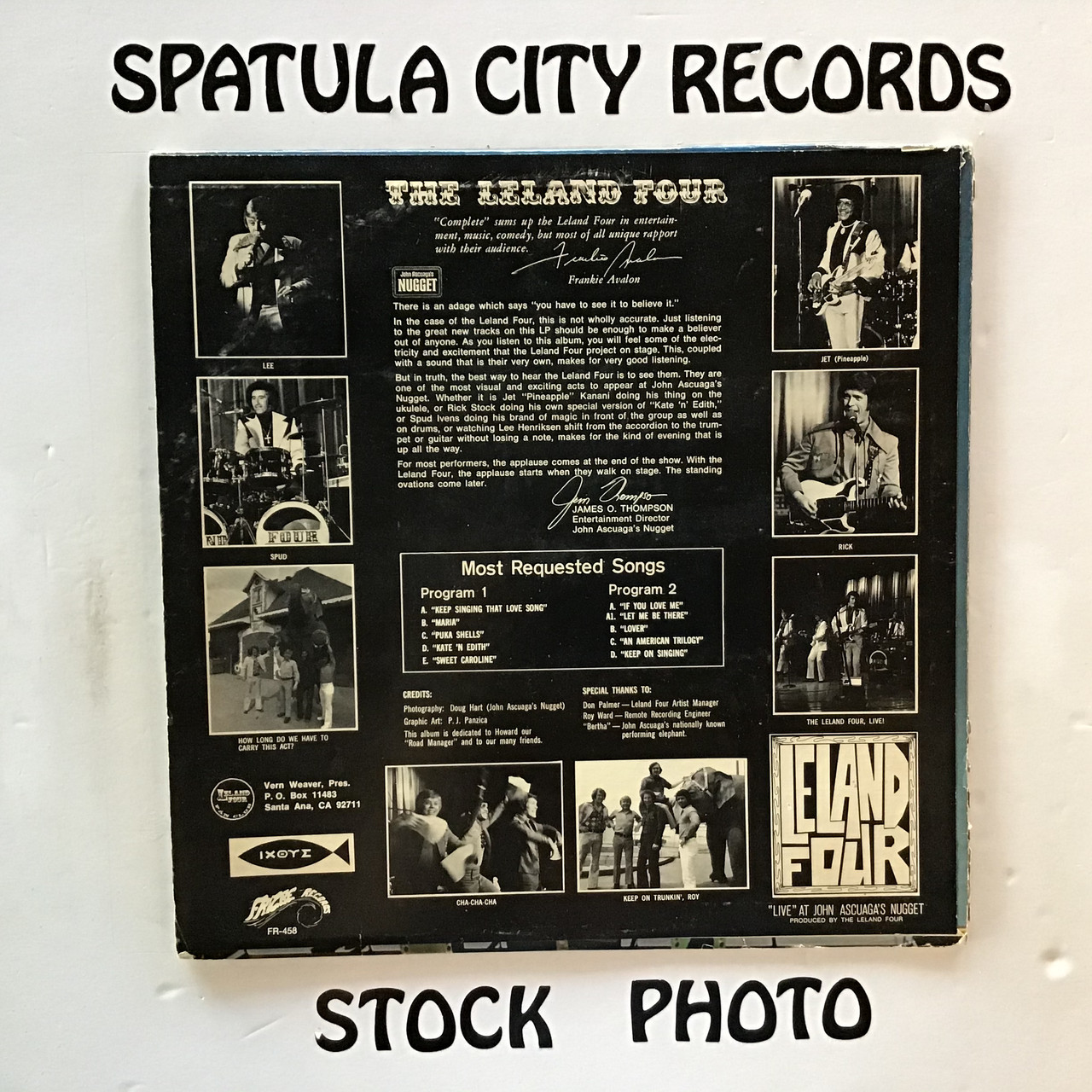 The Leland Four - Live at John Ascuaga's Nugget - AUTOGRAPHED