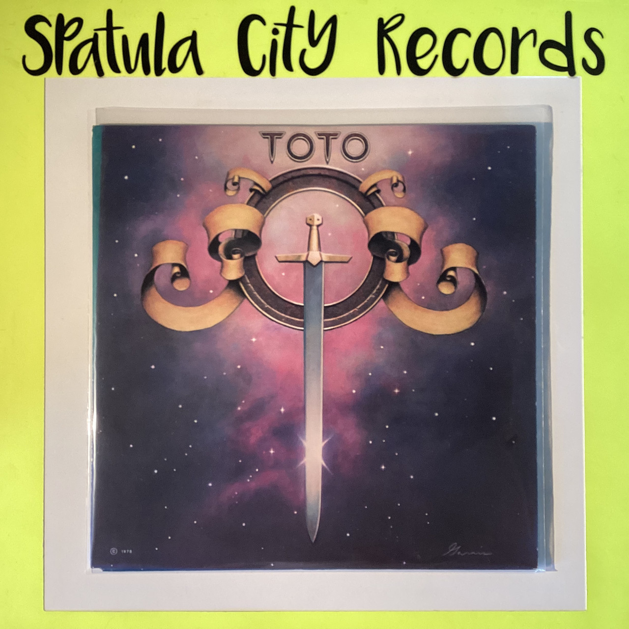 Toto - self-titled - vinyl record album LP