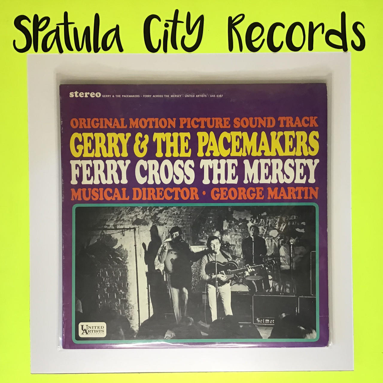 Gerry and The Pacemakers - Ferry Cross The Mersey - soundtrack - vinyl record album LP