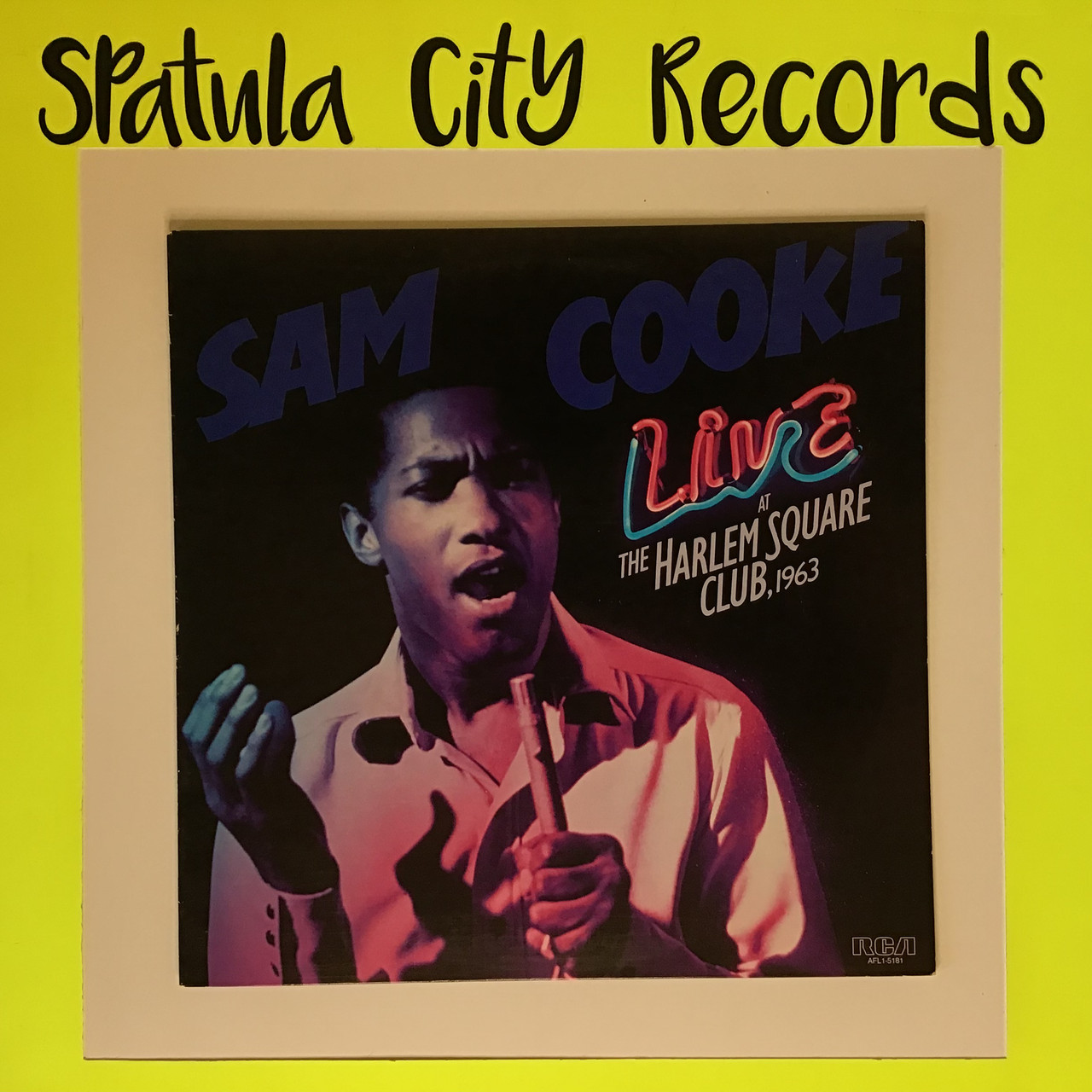 新版 Sam Cooke Live At The Harlem 〜 レコード LP 洋楽 