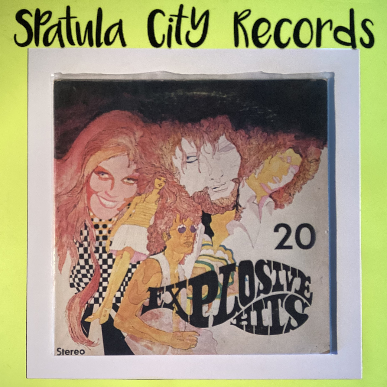 20 Explosive Hits - compilation - vinyl record album LP