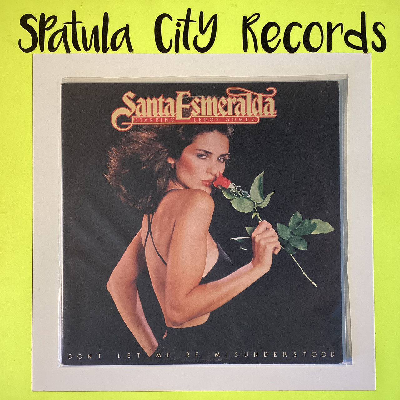 Santa Esmeralda starring Leroy Gomez - Don't Let Me Be Misunderstood - vinyl record album LP