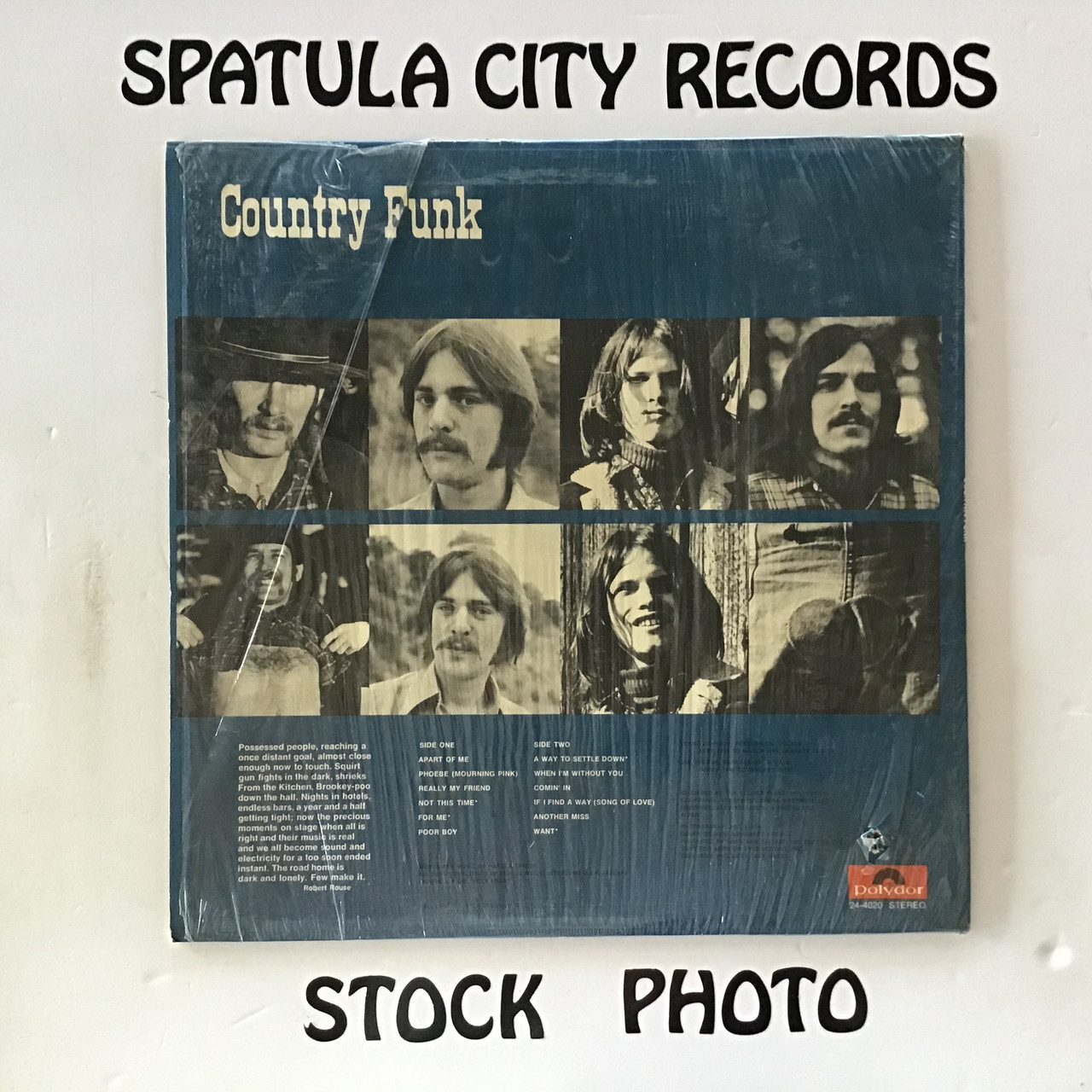 Country Funk - Country Funk - vinyl record LP