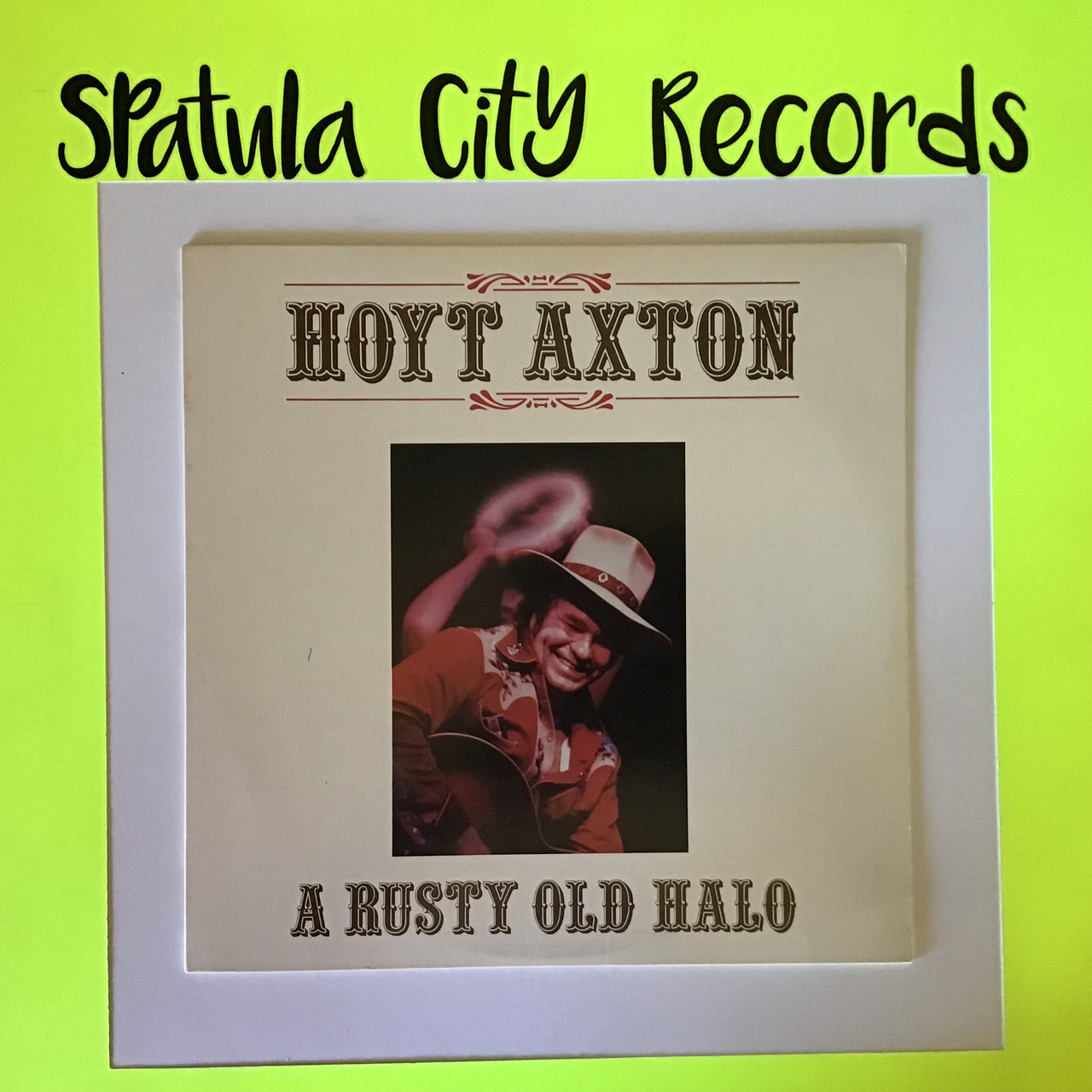 Hoyt Axton - A Rusty Old Halo - vinyl record album LP