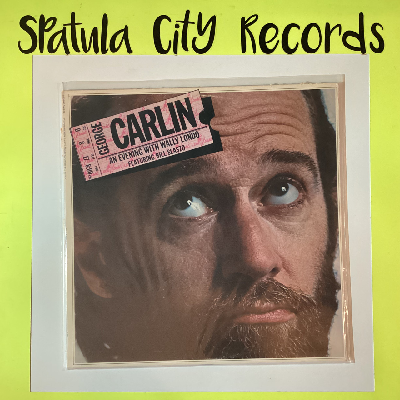 George Carlin - An Evening With Wally Londo featuring Bill Slaszo - vinyl record album LP