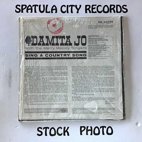 Damita Jo - Sing A Country Song - MONO - vinyl record LP