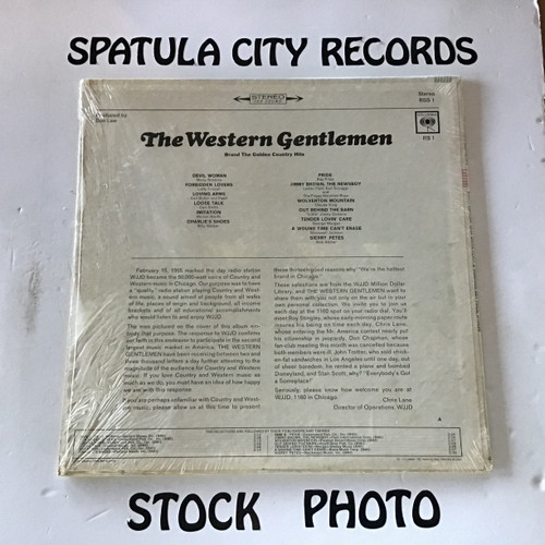 Western Gentlemen, The : Brand the Golden Country Hits - compilation - vinyl record LP