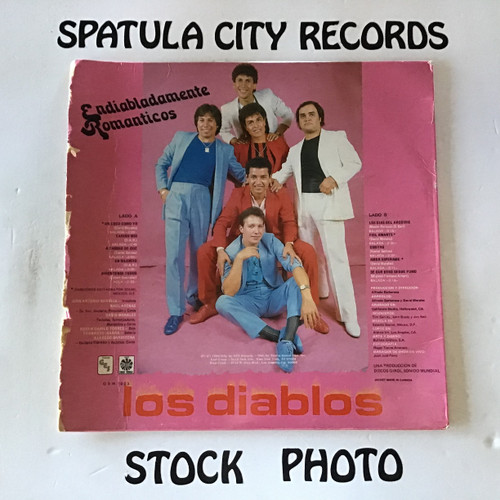 Los Diablos - Endiabladamente Romanticos - vinyl record LP