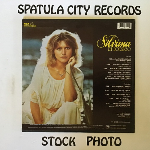 Silvana Di Lorenzo - Silvana Di Lorenzo - vinyl record album LP