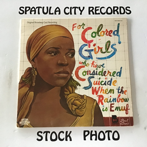 For Colored Girls Who Have Considered Suicide When The Rainbow Is Enuf - soundtrack - vinyl record LP