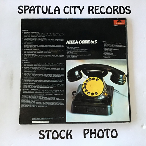 Area Code 615 - Area Code 615 - IMPORT - vinyl record LP