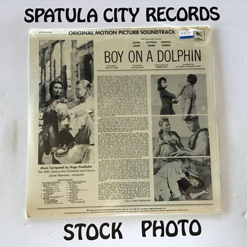 Hugo Friedhofer - Boy On a Dolphin - soundtrack - SEALED - vinyl record LP