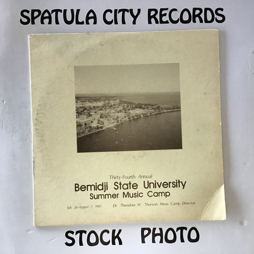 Bemidji State University - 34th Annual Summer Music Camp - vinyl record LP