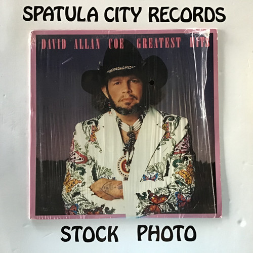 David Allan Coe - Greatest Hits - vinyl record LP