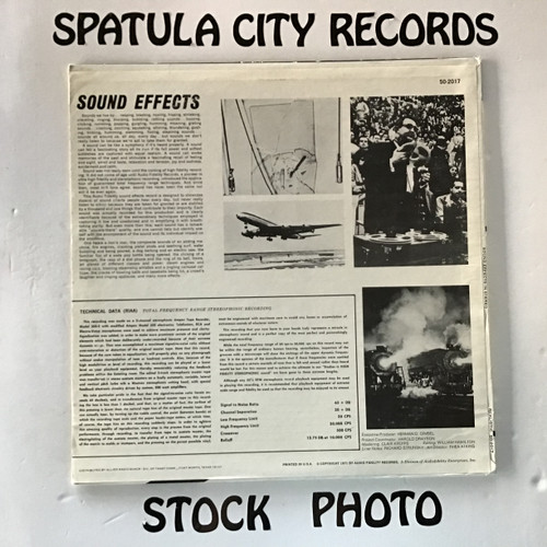 Sound Effects in Stereo - soundtrack - vinyl record LP