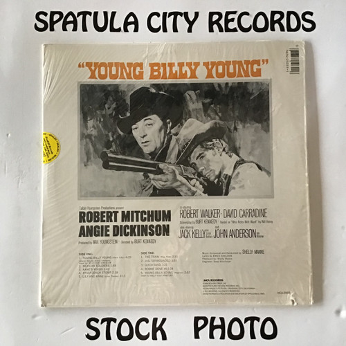 Shelly Manne - Young Billy Young - soundtrack - SEALED - vinyl record LP