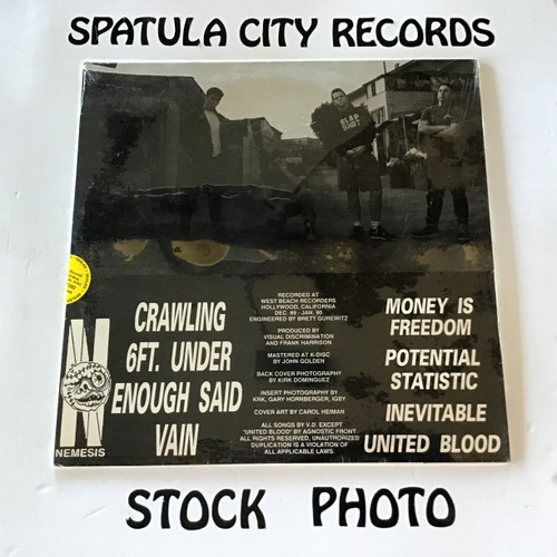 Visual Discrimination - In Vain - SEALED - vinyl record LP