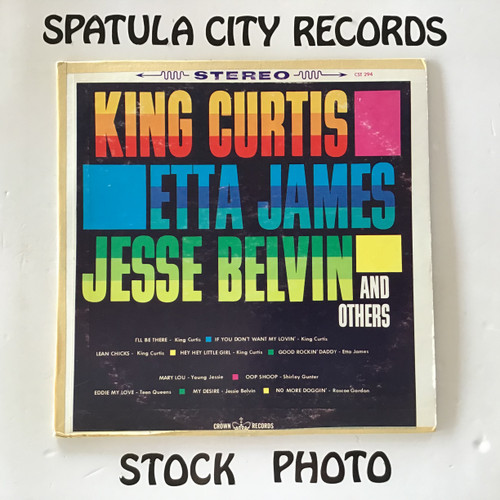 King Curtis, Etta James, Jesse Belvin and Others - compilation - vinyl record album LP