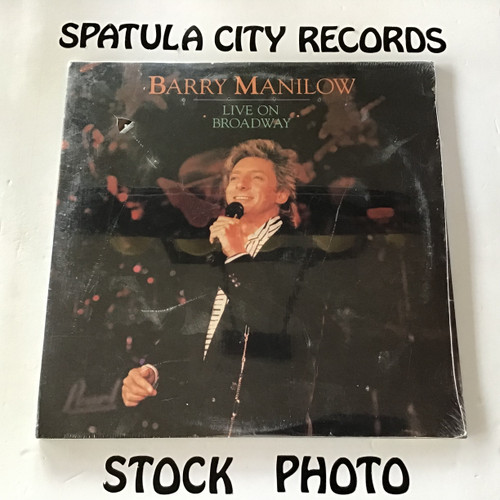 Barry Manilow - Live on Broadway - SEALED - double vinyl record LP