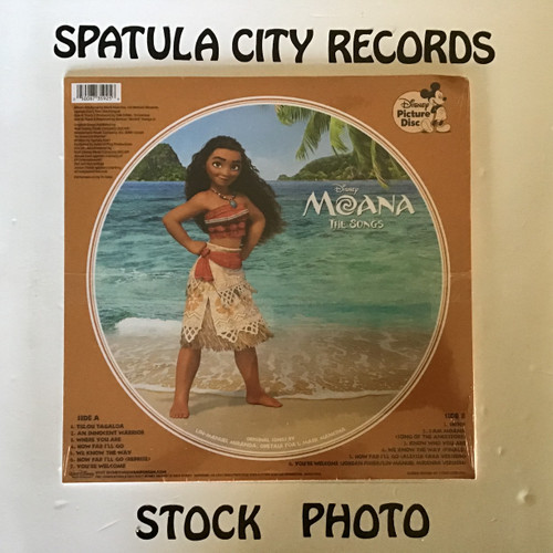 Disney - Moana - The Songs - SEALED PICTURE DISC - Soundtrack - vinyl record album