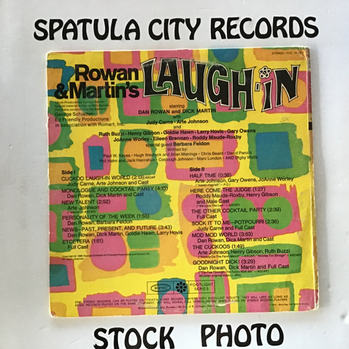 Rowan and Martin - Rowan and Martin's Laugh-In - vinyl record  album LP