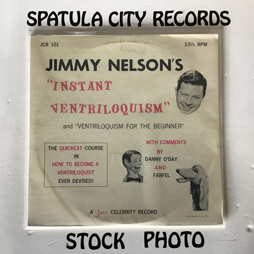 Jimmy Nelson's - Instant Ventriloquism - vinyl record album LP