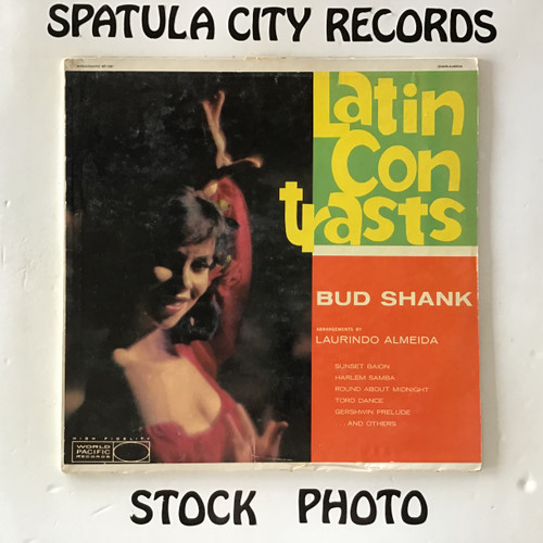 Bud Shank - Latin Contrasts - MONO - vinyl record album LP