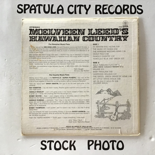 Melveen Leed - Melveen Leed's Hawaiian Country - vinyl record album  LP