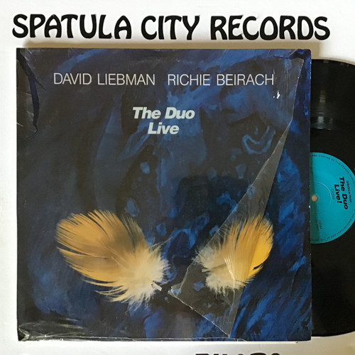 David Liebman Richie Beirach -  GERMAN IMPORT - The Duo Live vinyl record LP
