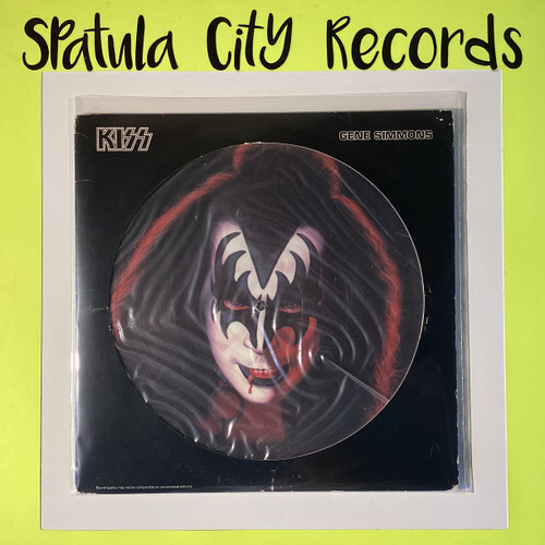 Kiss - Gene Simmons - PICTURE DISC - vinyl record album LP