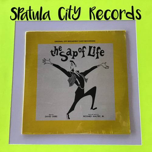 David Shire - The Sap of Life (Original Off-Broadway Cast Recording) - soundtrack - SEALED - vinyl record album  LP