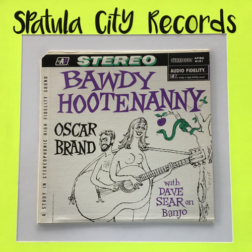 Oscar Brand - Bawdy Hootenanny - vinyl record LP