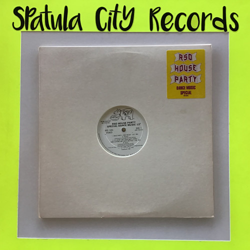 RSO House Party Special Dance Music 12" - WLP - PROMO - vinyl record LP
