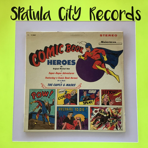 Capes and Masks, The - Comic Book Heroes - vinyl record LP