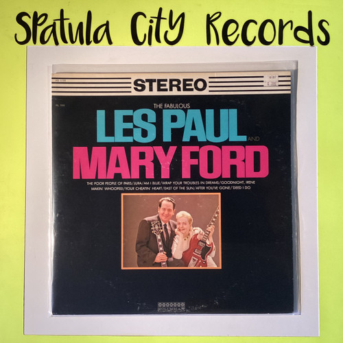 Les Paul and Mary Ford - The Fabulous Les Paul and Mary Ford - vinyl record album LP