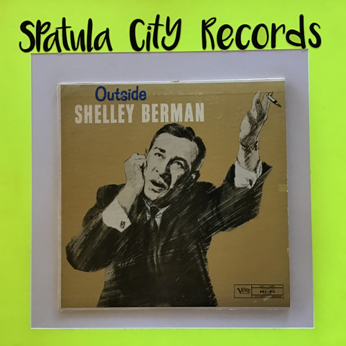 Shelley Berman - Outside Shelley Berman - MONO - vinyl record LP