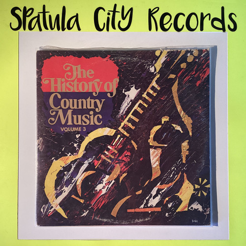 The History of Country Music - volume 3 - double vinyl record album LP