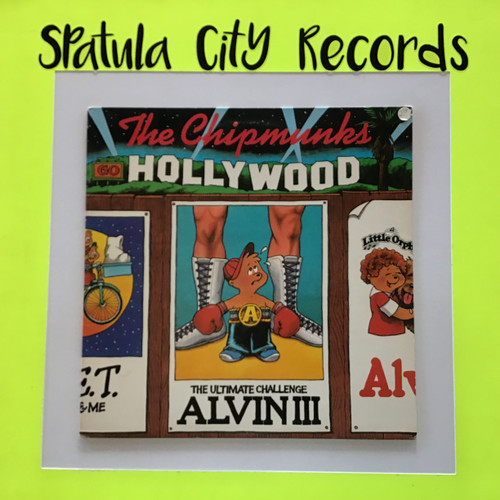 Chipmunks, The - The Chipmunks Go Hollywood - vinyl record LP