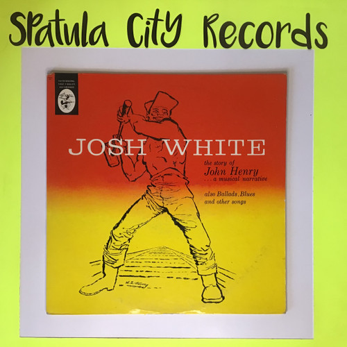 Josh White - The story of John Henry - vinyl record album LP