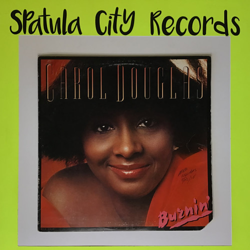 Carol Douglas - Burnin' - vinyl record LP