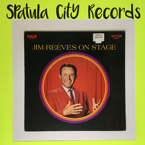 Jim Reeves - On Stage - vinyl record LP