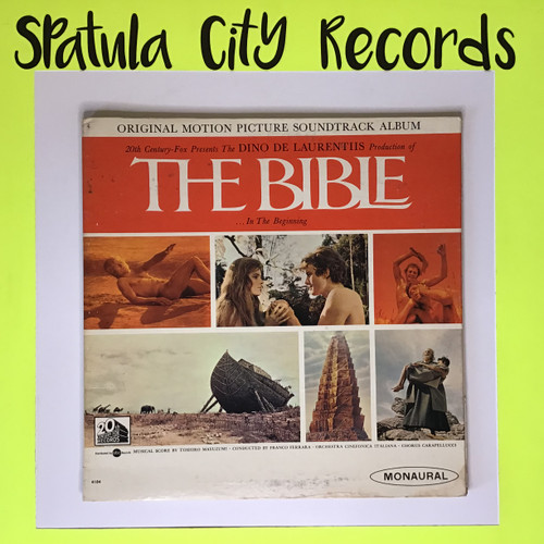Toshiro Mayuzumi - the Bible - Soundtrack - MONO - vinyl record album LP