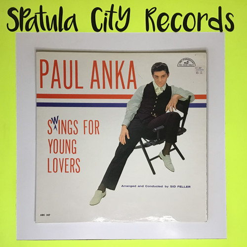 Paul Anka - Swing for the young Lovers - MONO - vinyl record album LP