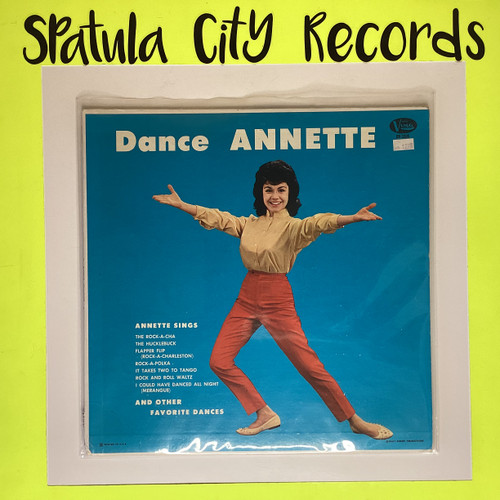 Annette Funicello - Dance Annette - MONO -  vinyl record album LP