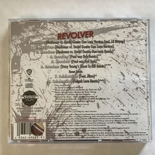 Madonna - Revolver - remixes maxi-single CD