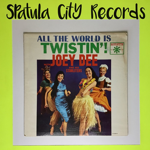 Joey Dee and His Starliters - All The World Is Twistin'! - MONO - vinyl record LP