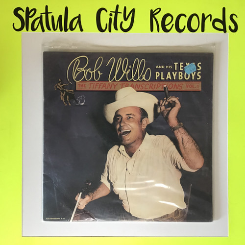 Bob Wills and his Texas Playboys - Tiffany Transcriptions  Volume 1 - MONO  - vinyl record album LP