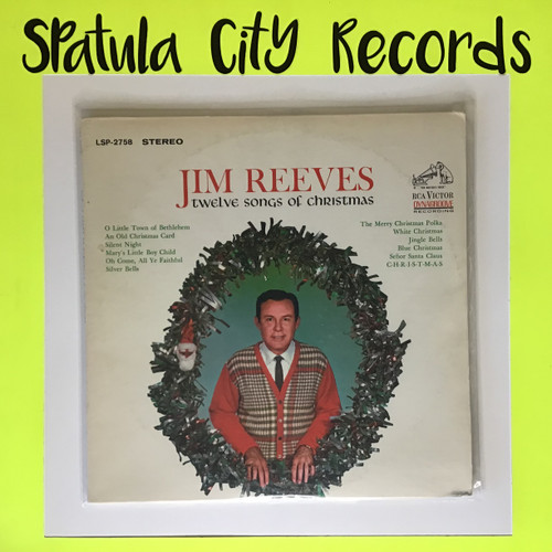 Jim Reeves - twelve songs of Christmas - Vinyl record album LP