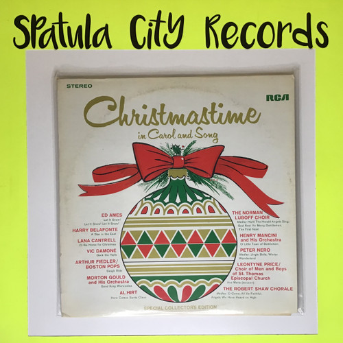 Christmastime In Carol and Song - compilation - vinyl record album LP